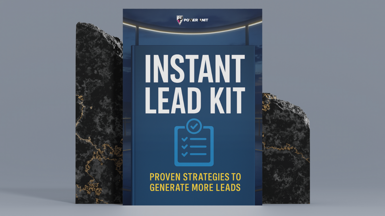 Instant lead kit mockup