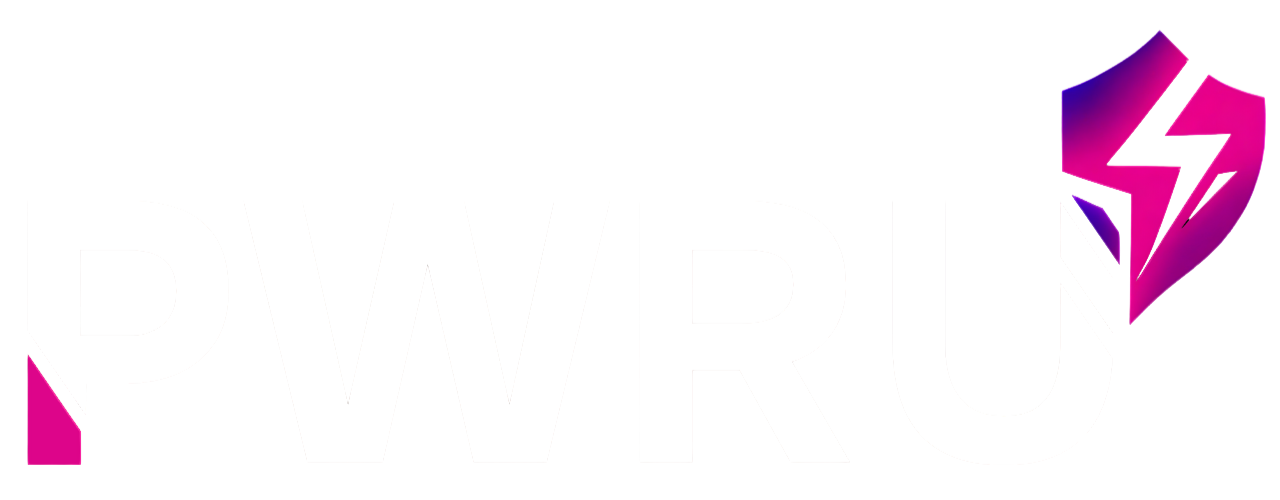 PWRU Logo White